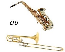 Saxophone ou Trombone jazz